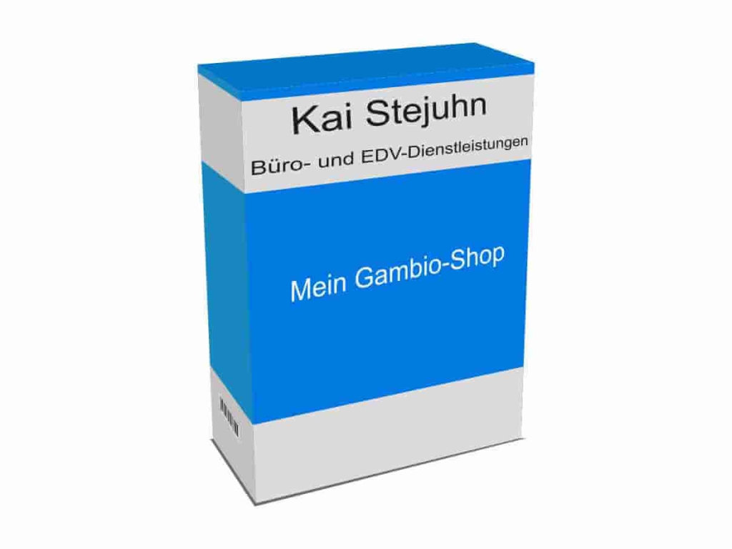 Einrichten eines Gambio-Shops Einrichten eines Gambio-Shops